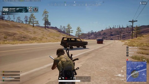 绝地求生怎么双手跑