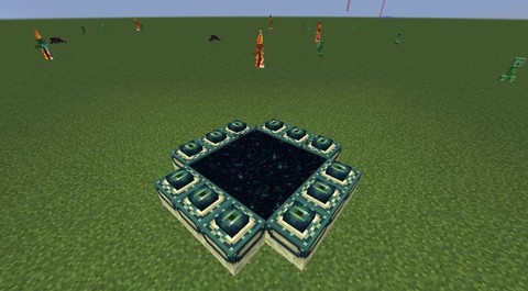 我的世界末地传送门怎么做