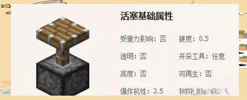 我的世界黏性活塞怎么